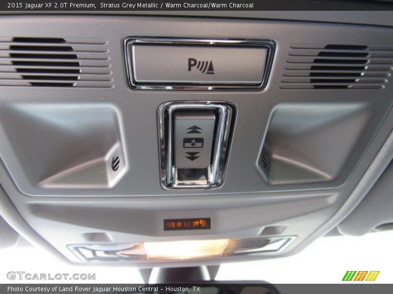 Stratus Grey Metallic / Warm Charcoal/Warm Charcoal 2015 Jaguar XF 2.0T Premium