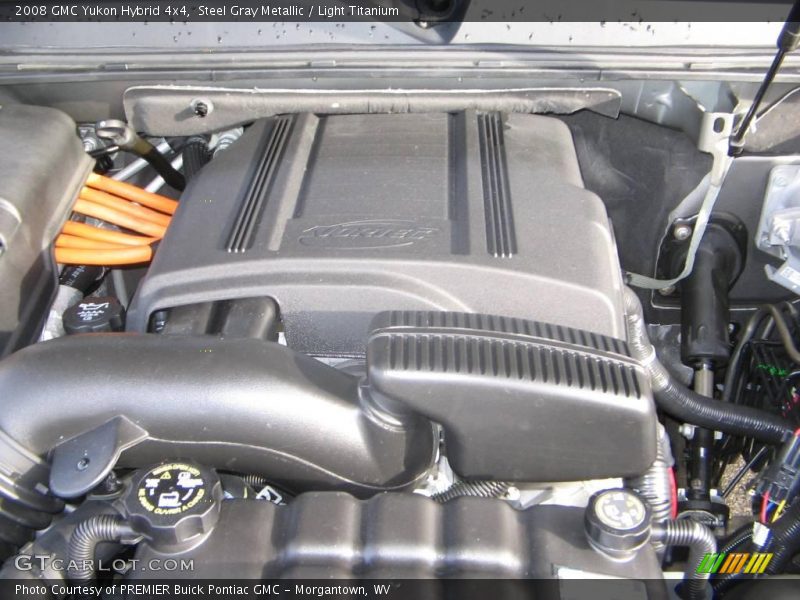Steel Gray Metallic / Light Titanium 2008 GMC Yukon Hybrid 4x4