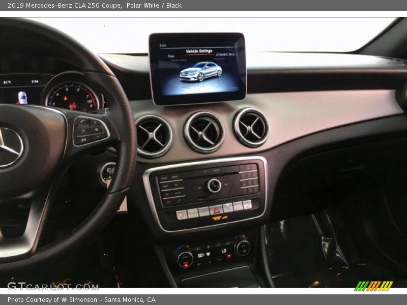 Polar White / Black 2019 Mercedes-Benz CLA 250 Coupe