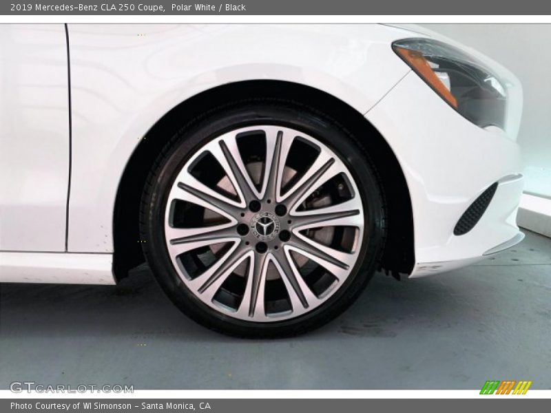 Polar White / Black 2019 Mercedes-Benz CLA 250 Coupe