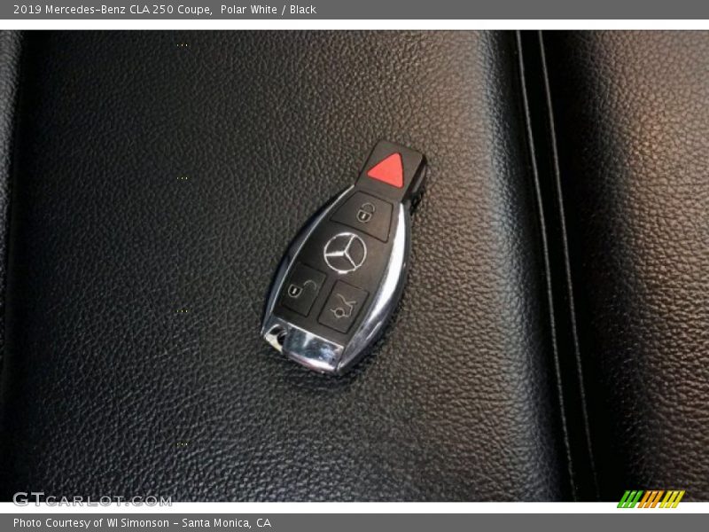 Polar White / Black 2019 Mercedes-Benz CLA 250 Coupe