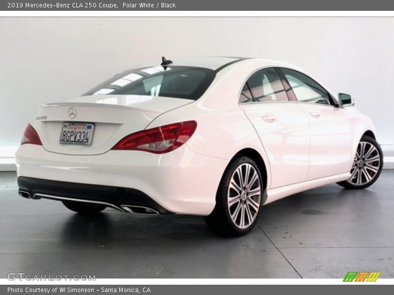 Polar White / Black 2019 Mercedes-Benz CLA 250 Coupe