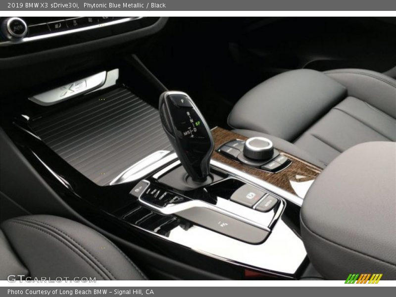 Phytonic Blue Metallic / Black 2019 BMW X3 sDrive30i