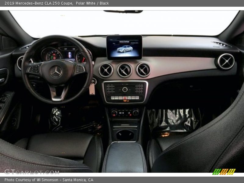 Polar White / Black 2019 Mercedes-Benz CLA 250 Coupe