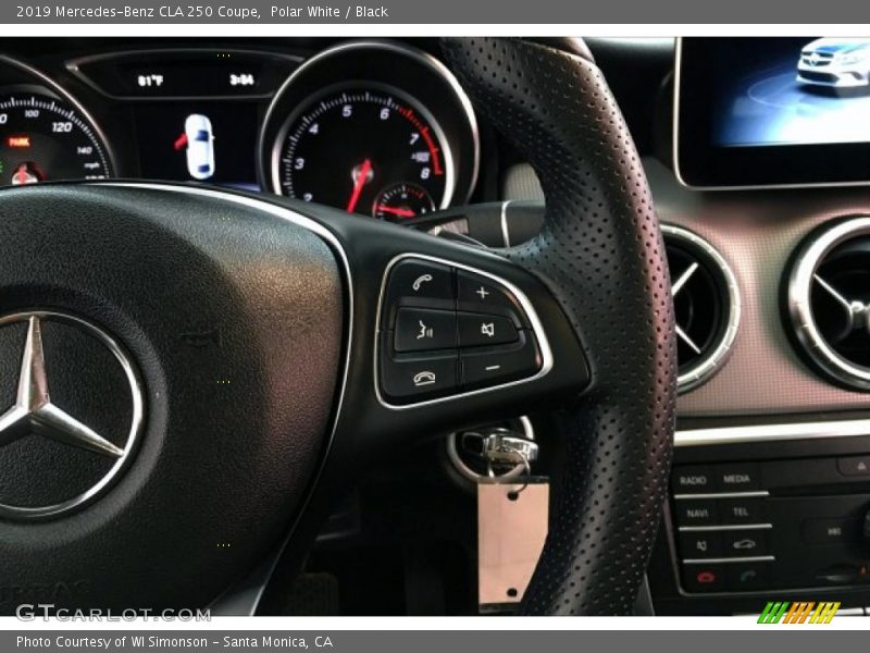 Polar White / Black 2019 Mercedes-Benz CLA 250 Coupe