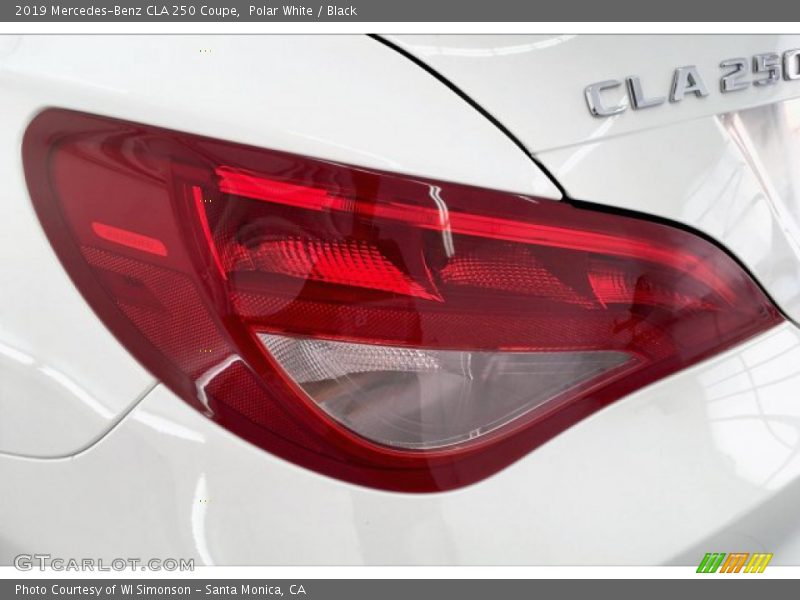 Polar White / Black 2019 Mercedes-Benz CLA 250 Coupe