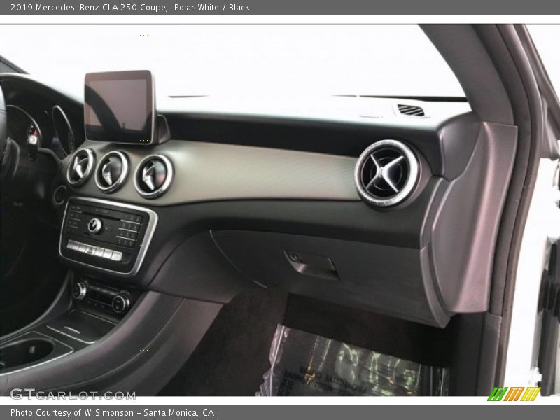 Polar White / Black 2019 Mercedes-Benz CLA 250 Coupe