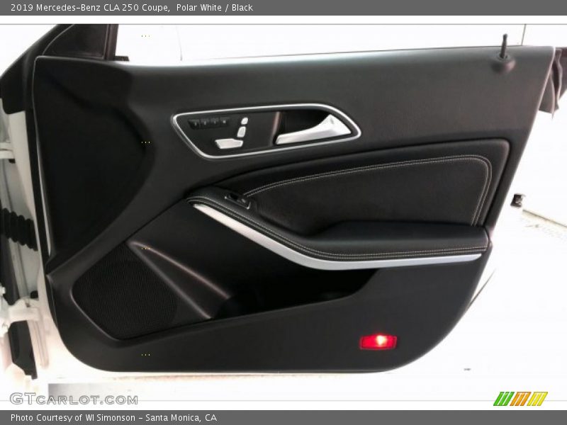 Polar White / Black 2019 Mercedes-Benz CLA 250 Coupe