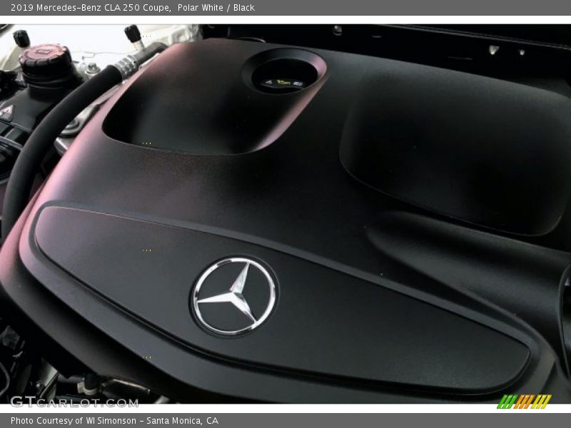 Polar White / Black 2019 Mercedes-Benz CLA 250 Coupe