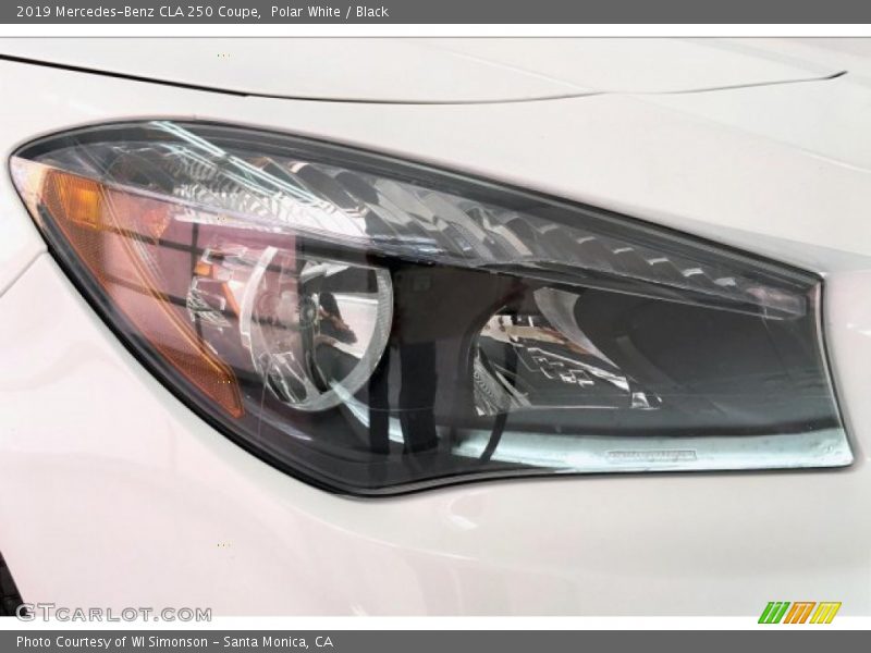 Polar White / Black 2019 Mercedes-Benz CLA 250 Coupe