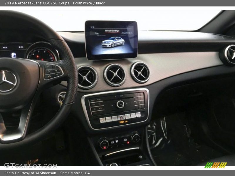 Polar White / Black 2019 Mercedes-Benz CLA 250 Coupe