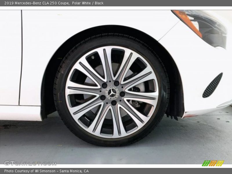Polar White / Black 2019 Mercedes-Benz CLA 250 Coupe