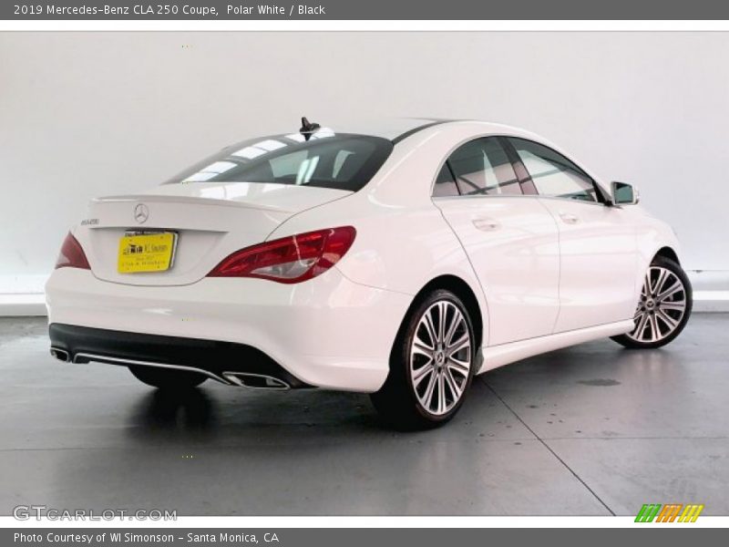 Polar White / Black 2019 Mercedes-Benz CLA 250 Coupe