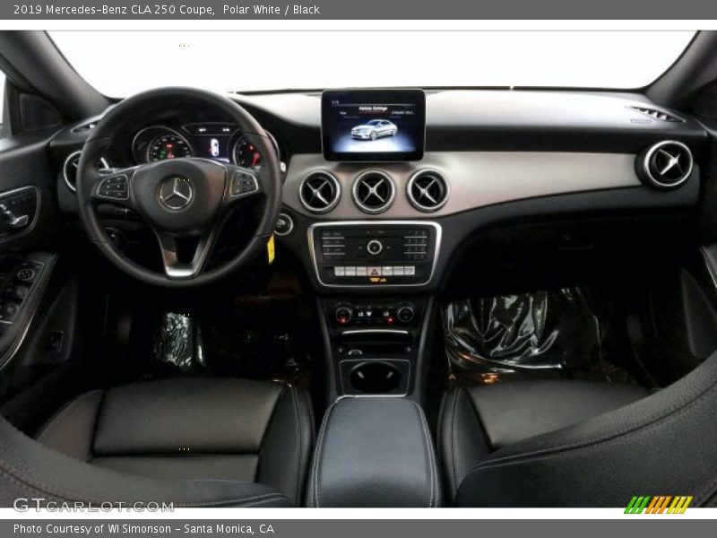 Polar White / Black 2019 Mercedes-Benz CLA 250 Coupe