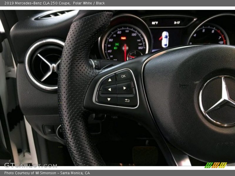 Polar White / Black 2019 Mercedes-Benz CLA 250 Coupe