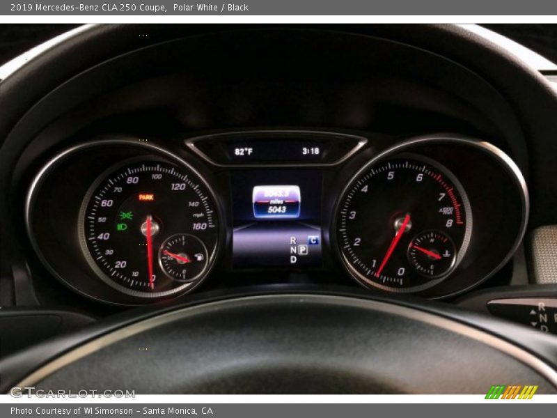 Polar White / Black 2019 Mercedes-Benz CLA 250 Coupe