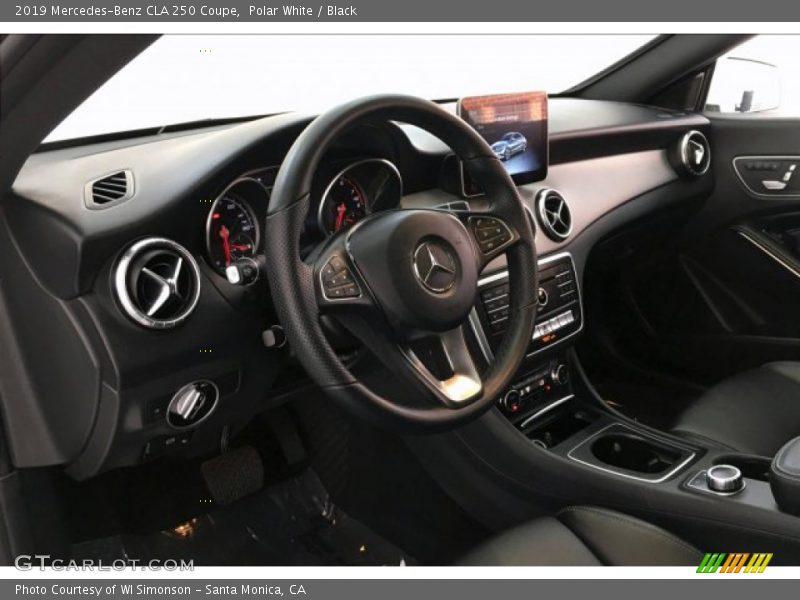 Polar White / Black 2019 Mercedes-Benz CLA 250 Coupe