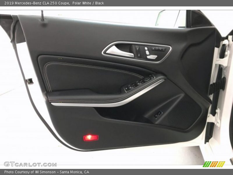 Polar White / Black 2019 Mercedes-Benz CLA 250 Coupe