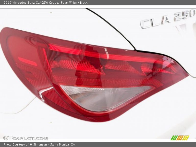 Polar White / Black 2019 Mercedes-Benz CLA 250 Coupe