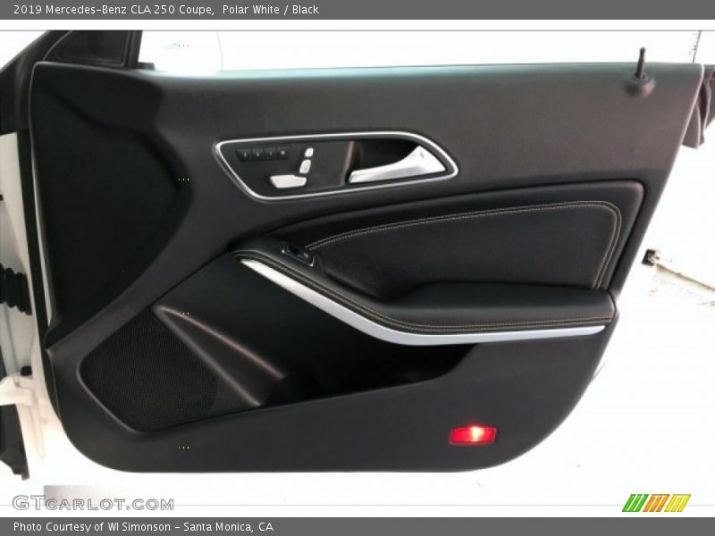Polar White / Black 2019 Mercedes-Benz CLA 250 Coupe