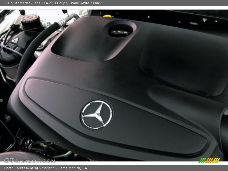 Polar White / Black 2019 Mercedes-Benz CLA 250 Coupe
