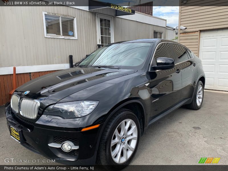 Jet Black / Black 2011 BMW X6 xDrive50i