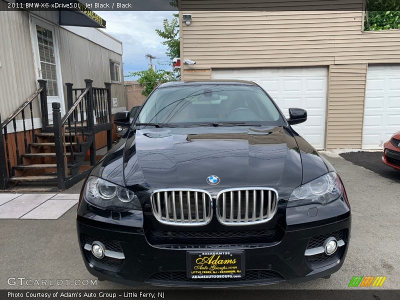 Jet Black / Black 2011 BMW X6 xDrive50i