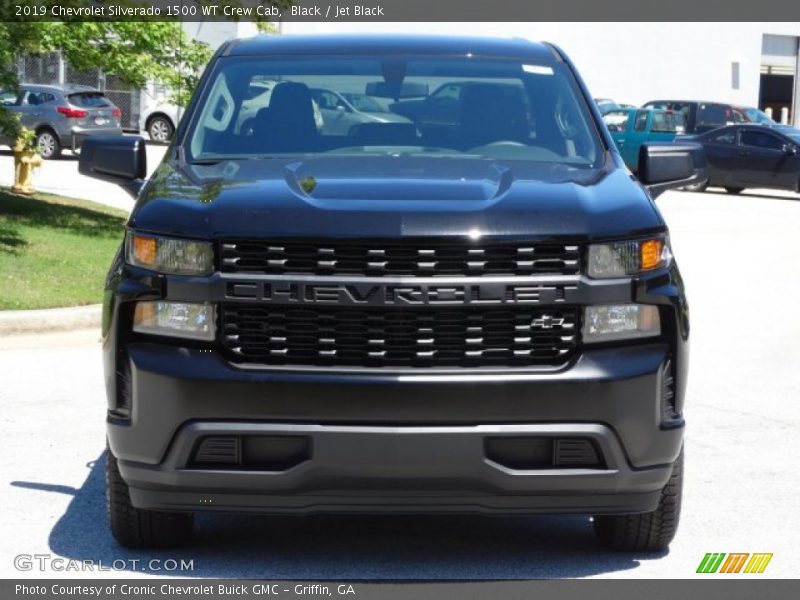 Black / Jet Black 2019 Chevrolet Silverado 1500 WT Crew Cab