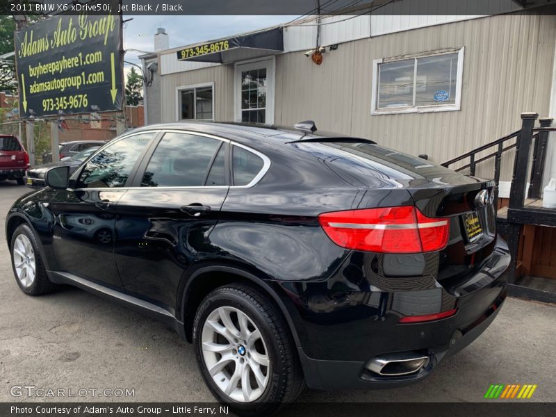 Jet Black / Black 2011 BMW X6 xDrive50i
