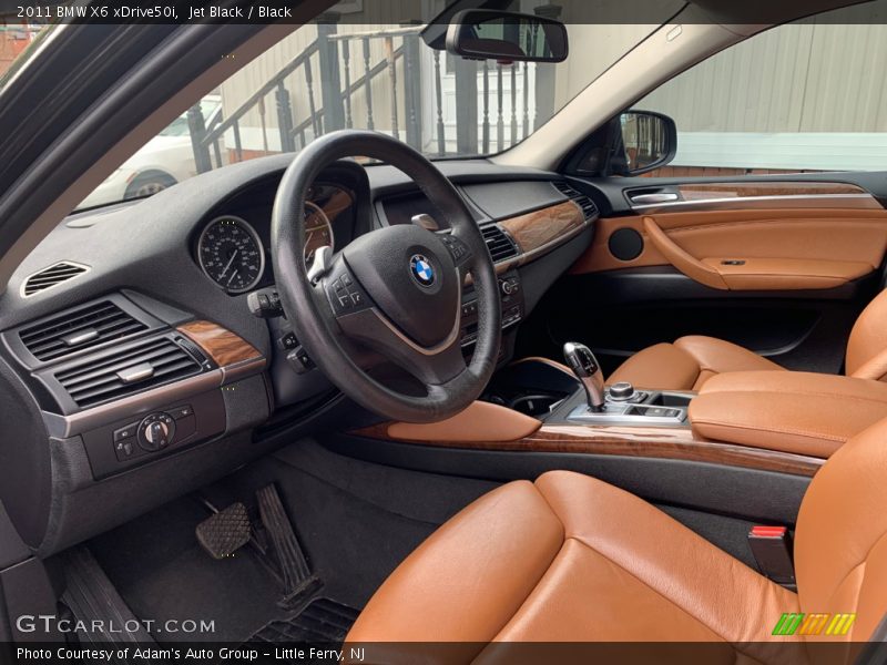 Jet Black / Black 2011 BMW X6 xDrive50i