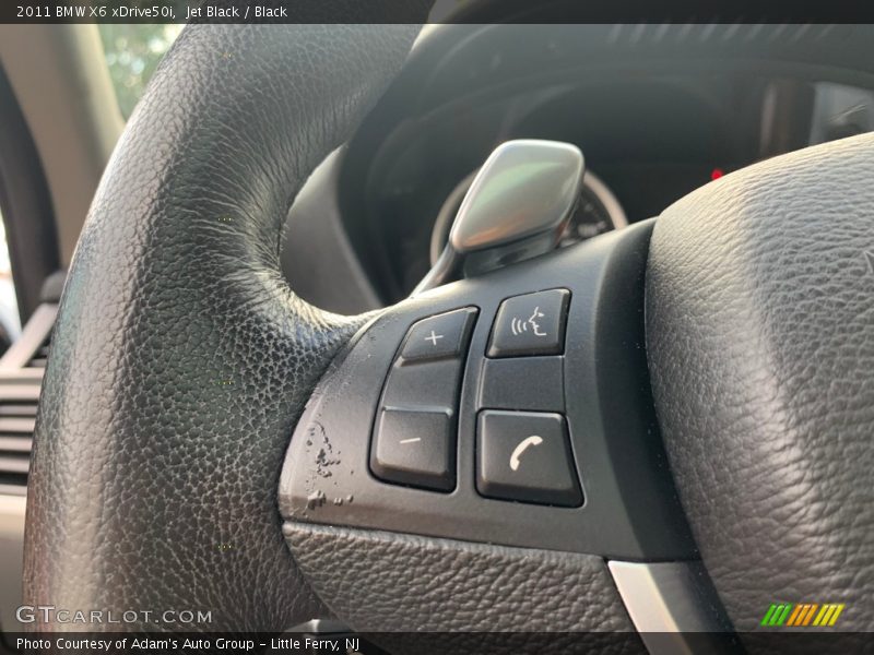 Jet Black / Black 2011 BMW X6 xDrive50i