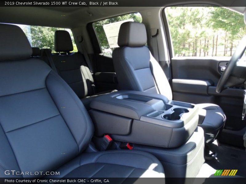 Black / Jet Black 2019 Chevrolet Silverado 1500 WT Crew Cab