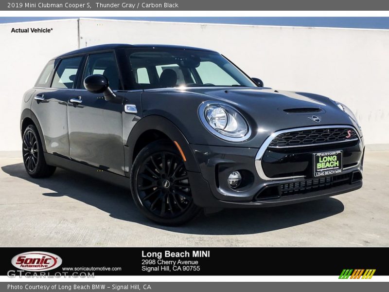 Thunder Gray / Carbon Black 2019 Mini Clubman Cooper S