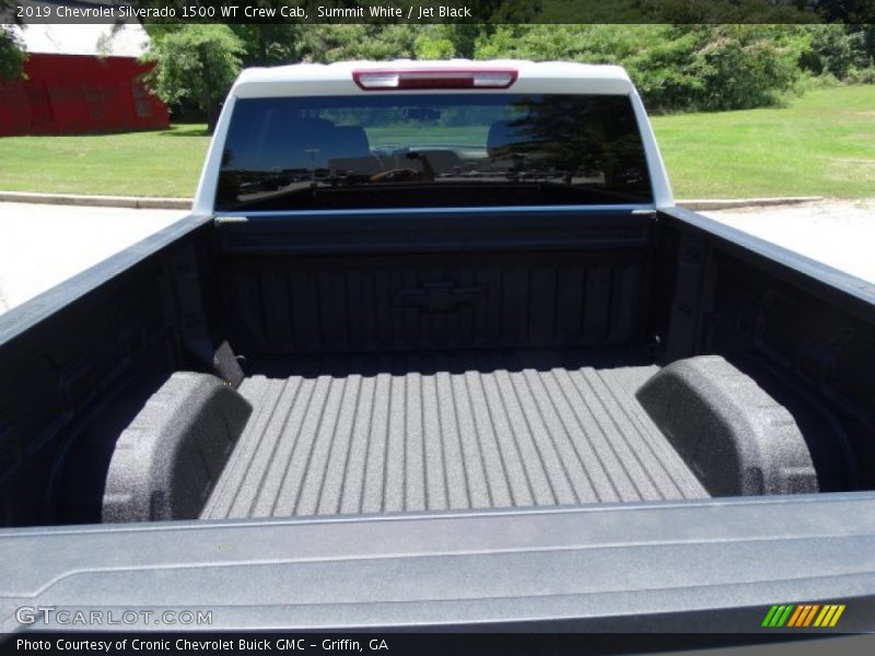 Summit White / Jet Black 2019 Chevrolet Silverado 1500 WT Crew Cab