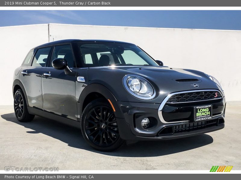 Thunder Gray / Carbon Black 2019 Mini Clubman Cooper S