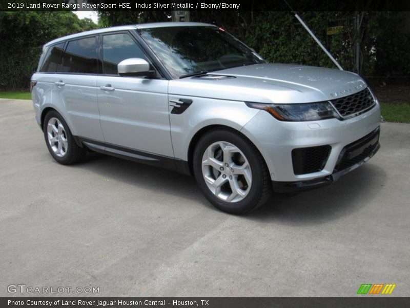 Indus Silver Metallic / Ebony/Ebony 2019 Land Rover Range Rover Sport HSE