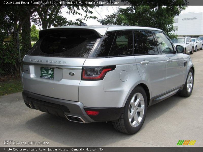 Indus Silver Metallic / Ebony/Ebony 2019 Land Rover Range Rover Sport HSE