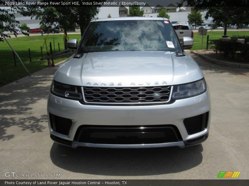 Indus Silver Metallic / Ebony/Ebony 2019 Land Rover Range Rover Sport HSE