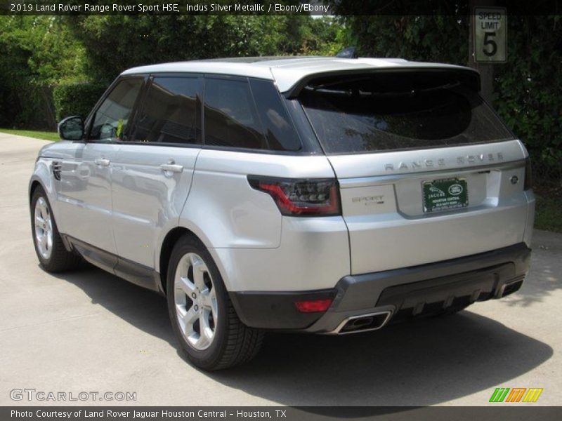 Indus Silver Metallic / Ebony/Ebony 2019 Land Rover Range Rover Sport HSE