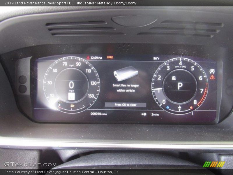 Indus Silver Metallic / Ebony/Ebony 2019 Land Rover Range Rover Sport HSE
