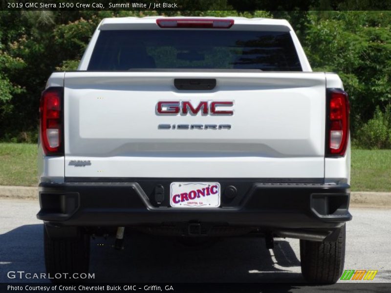 Summit White / Jet Black 2019 GMC Sierra 1500 Crew Cab