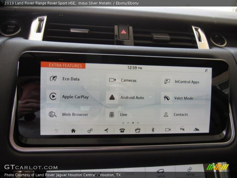 Indus Silver Metallic / Ebony/Ebony 2019 Land Rover Range Rover Sport HSE