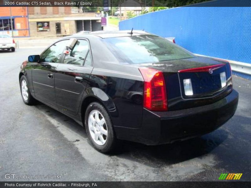 Black Raven / Ebony 2006 Cadillac CTS Sedan