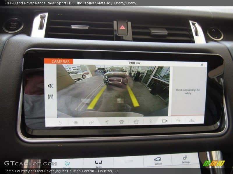Indus Silver Metallic / Ebony/Ebony 2019 Land Rover Range Rover Sport HSE
