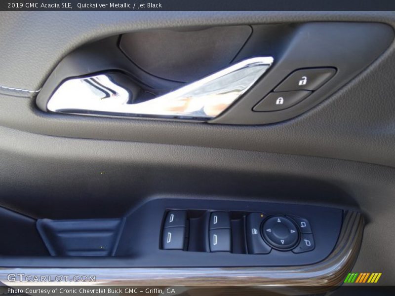 Quicksilver Metallic / Jet Black 2019 GMC Acadia SLE