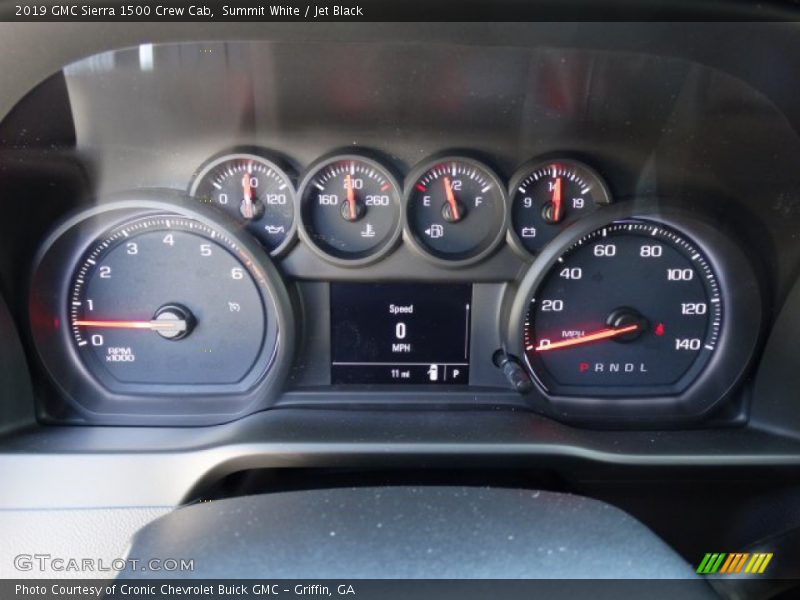  2019 Sierra 1500 Crew Cab Crew Cab Gauges