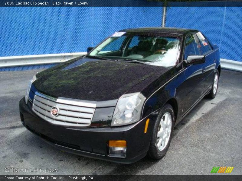 Black Raven / Ebony 2006 Cadillac CTS Sedan