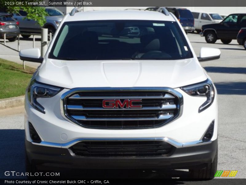 Summit White / Jet Black 2019 GMC Terrain SLT