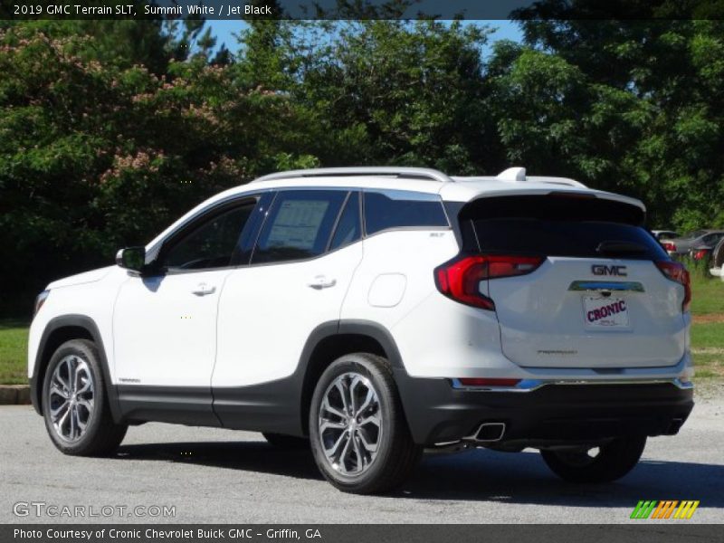 Summit White / Jet Black 2019 GMC Terrain SLT