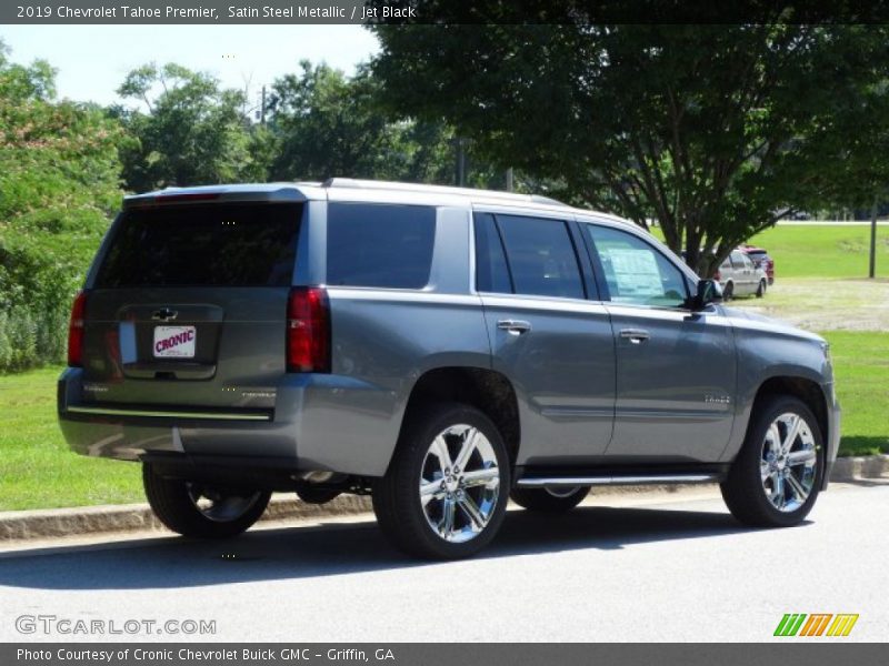 Satin Steel Metallic / Jet Black 2019 Chevrolet Tahoe Premier